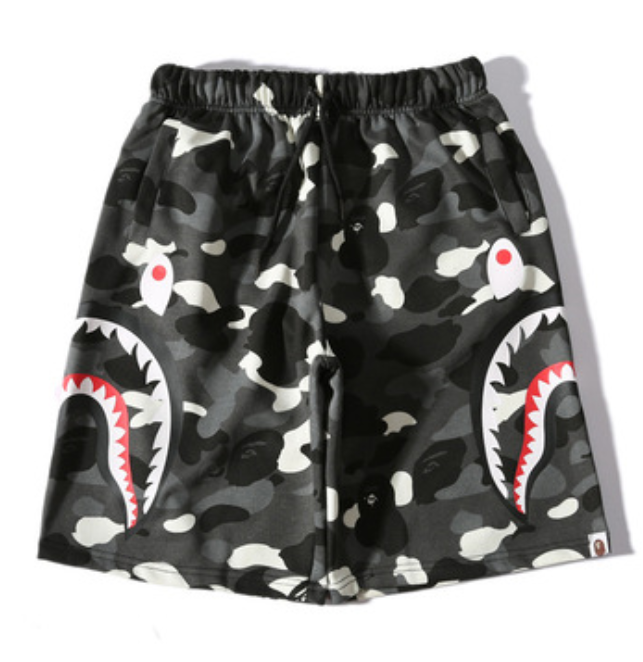 Side shark shorts
