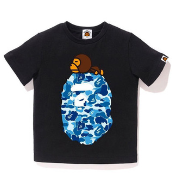 COLOR CAMO BY BATHING APE TEE MENS