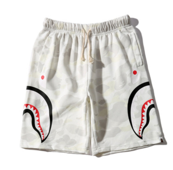 Side shark shorts