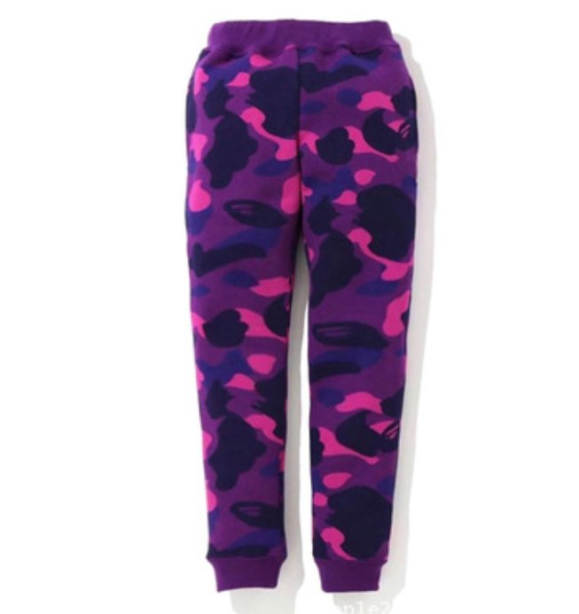 Camouflage solid color children's trousers